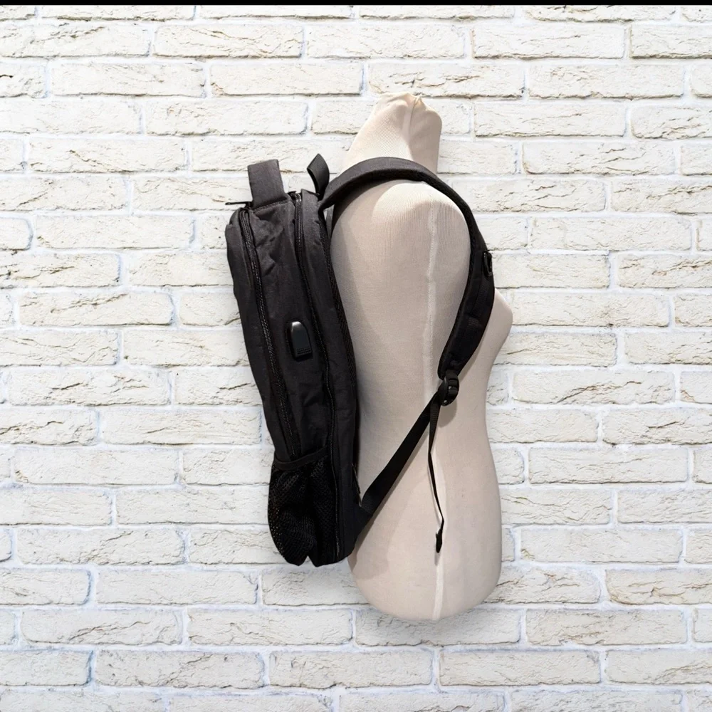 Brand New with tag Black Laptop Backpack
